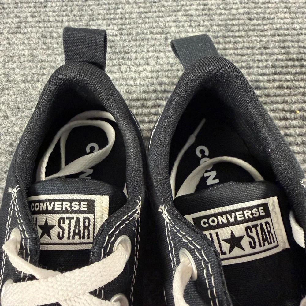 Converse Chuck Taylor Malden GS All Star Low Top Black White Kids Shoe 4Y